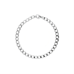 Two Curb Chain Bracelet