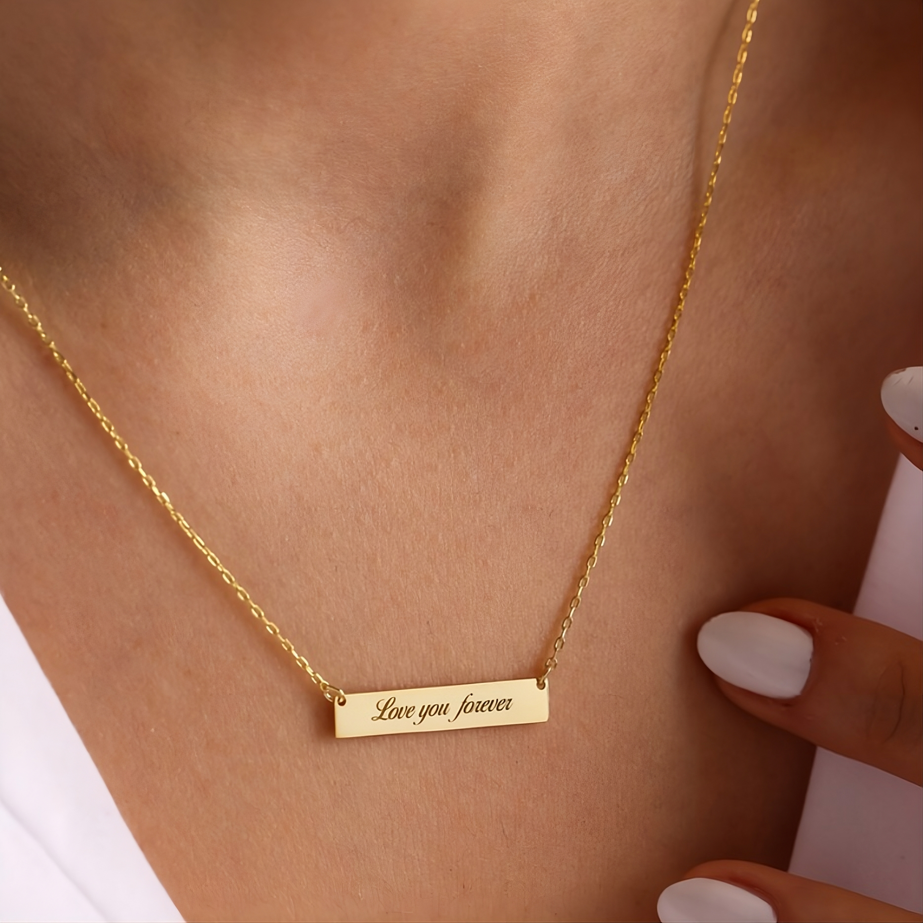 Name Bar Necklace