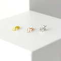 Initial Earrings