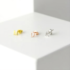 Initial Earrings