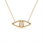 Minimalist Evil Eye Necklace