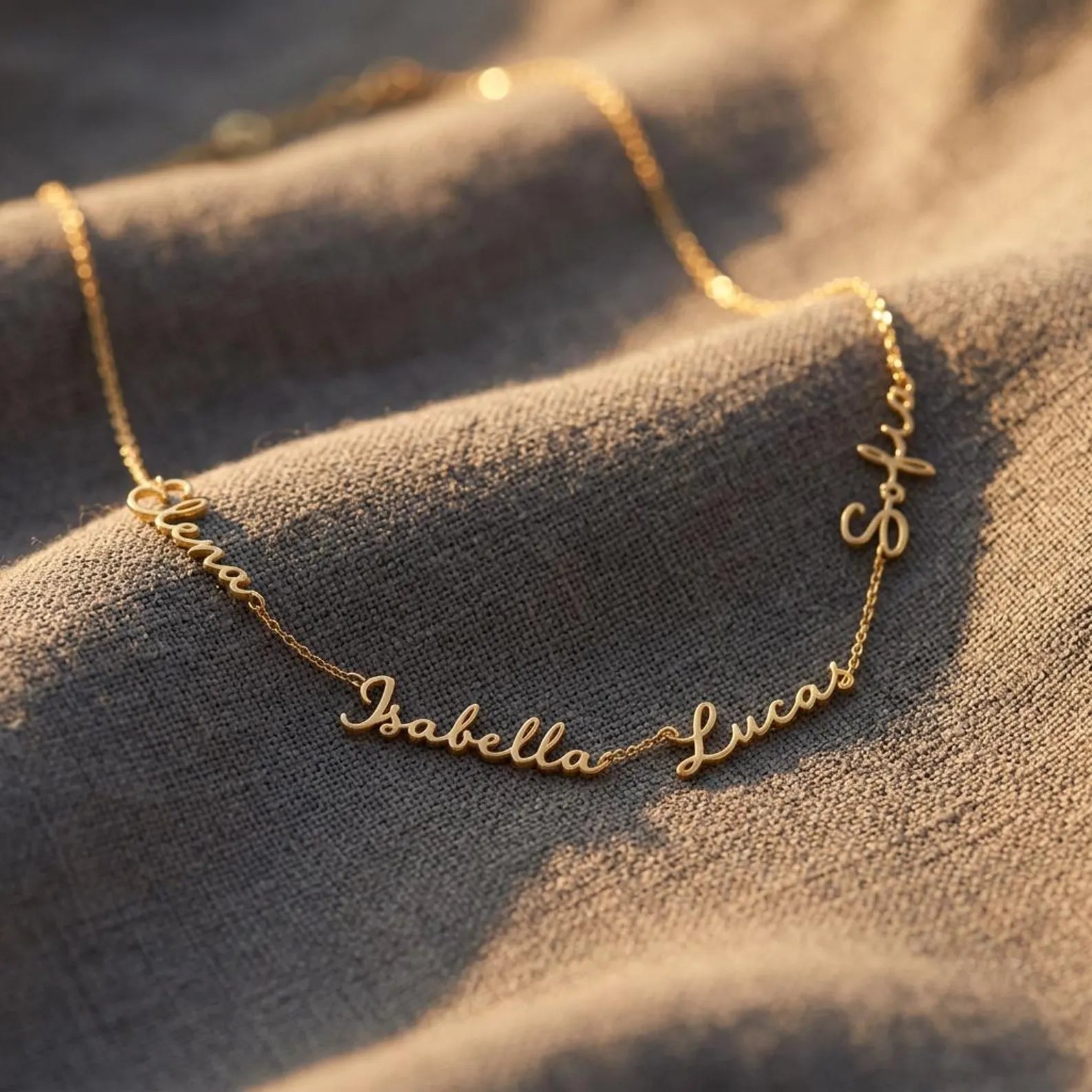 Multiple Name Necklace
