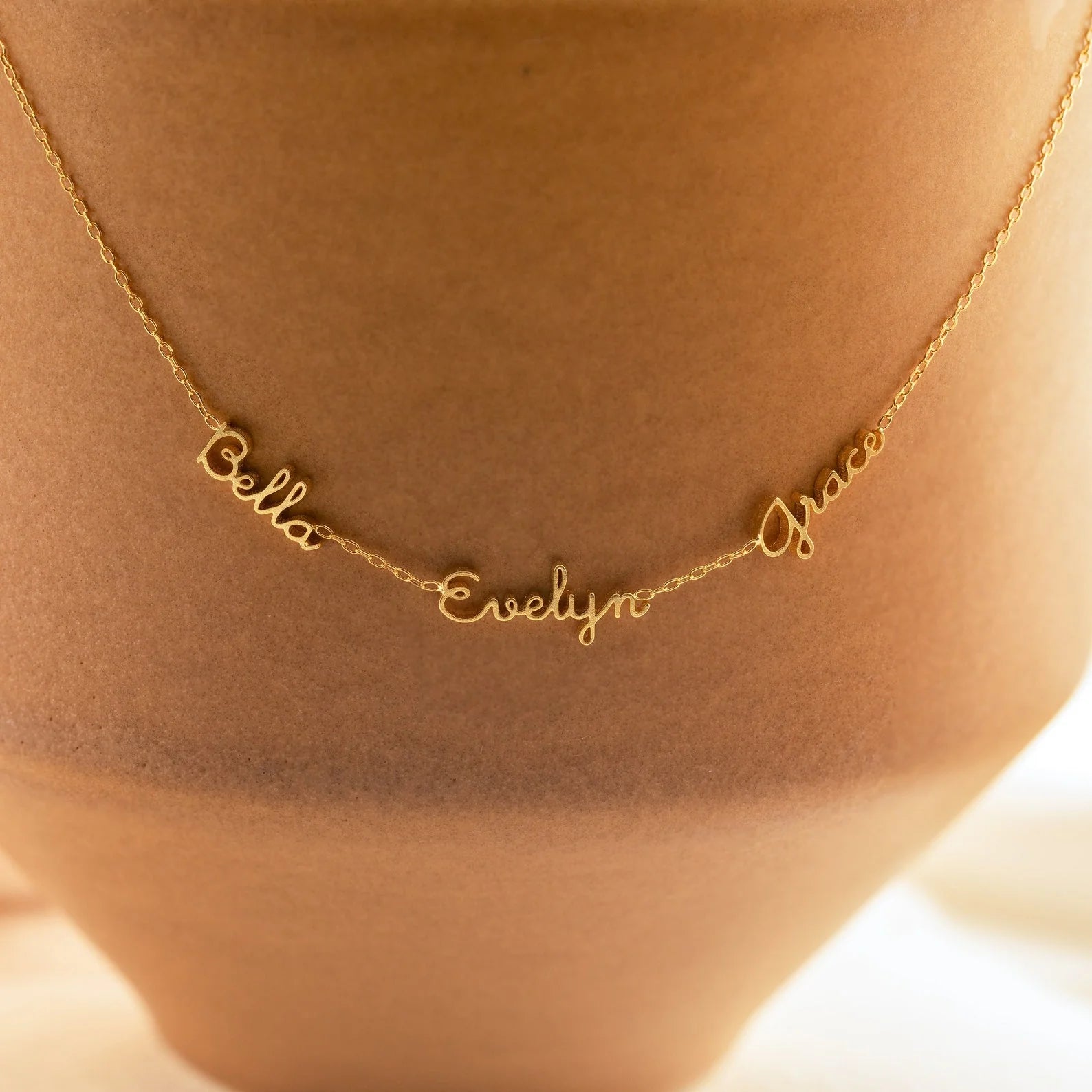 Multiple Name Necklace