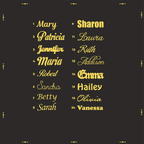 Cross Necklace with Name