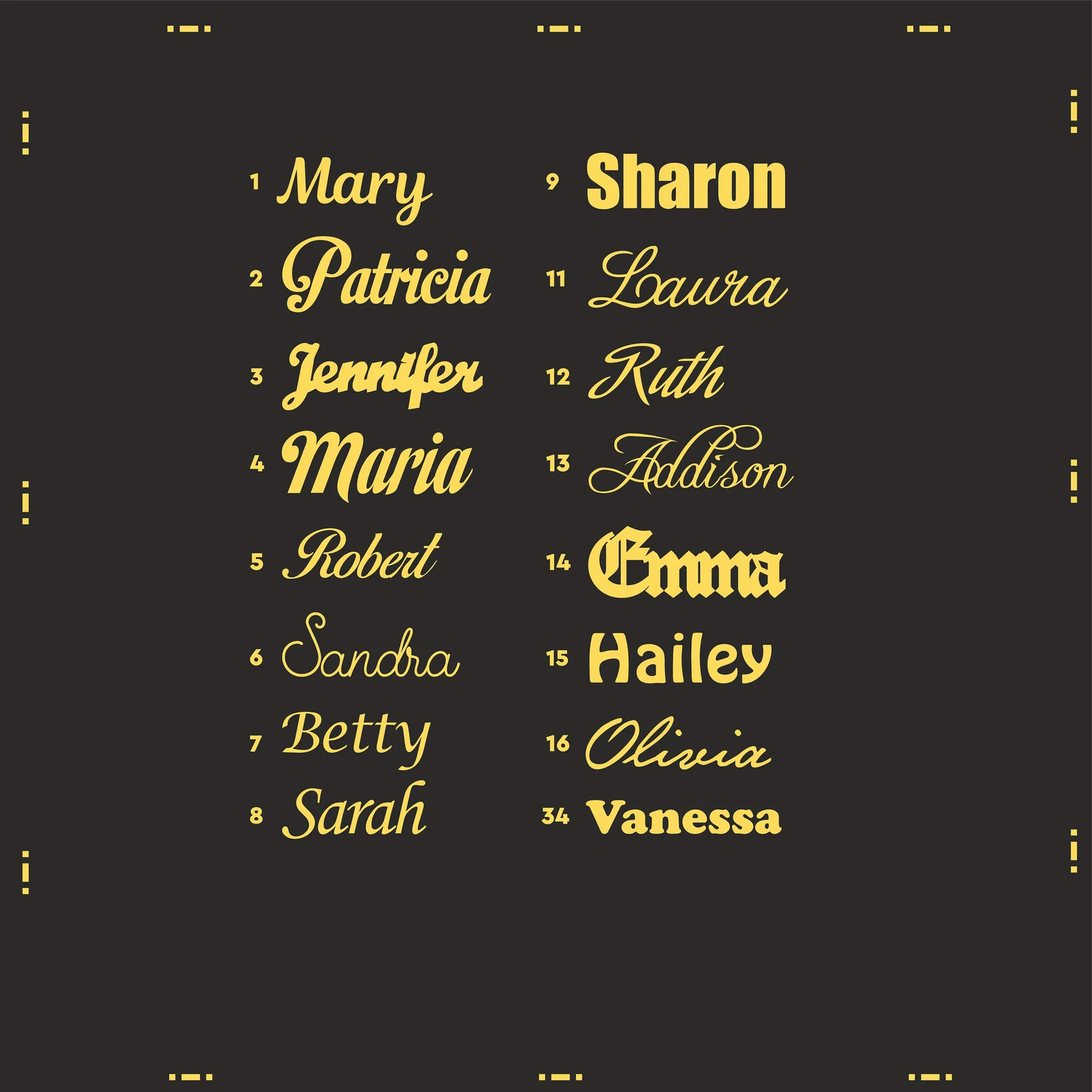Cross Necklace with Name