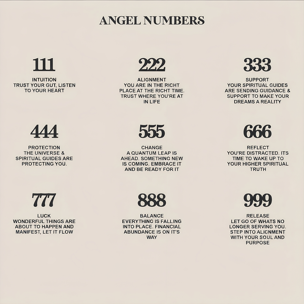 Angel Number Necklace