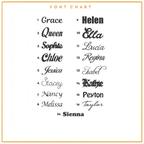 Name Earring