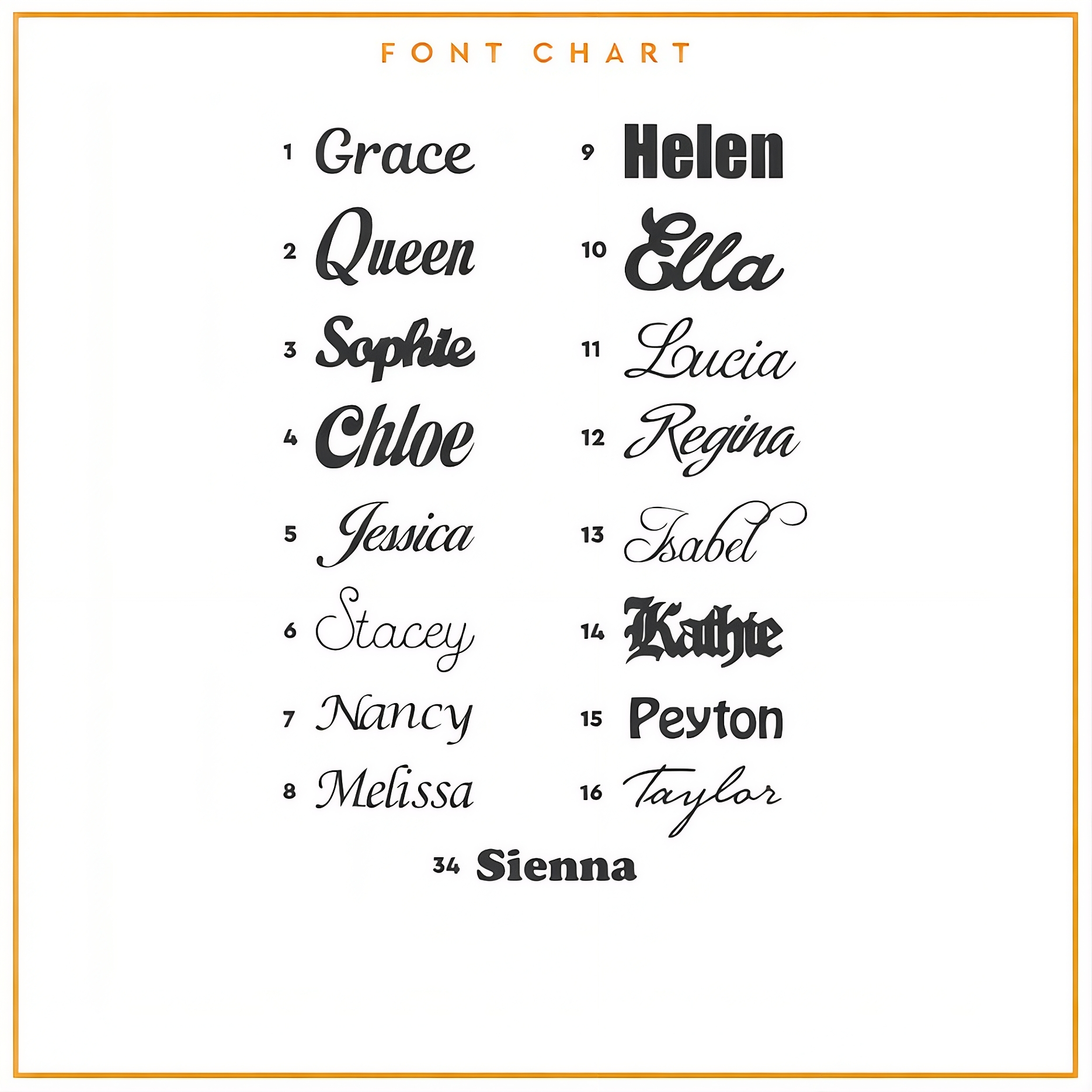Name Earring
