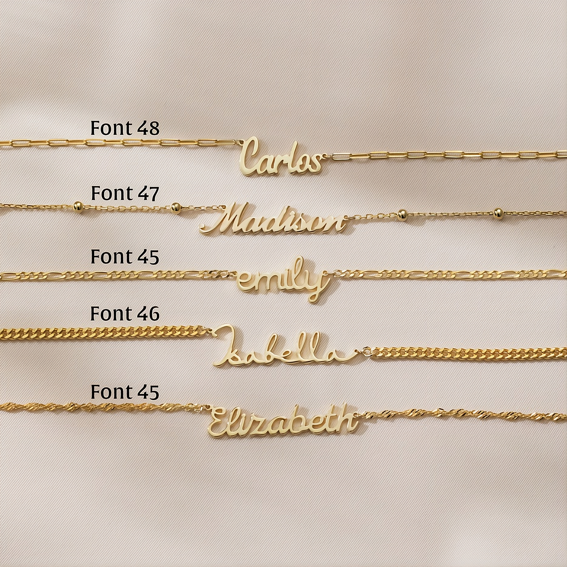 Personalized Name Necklace