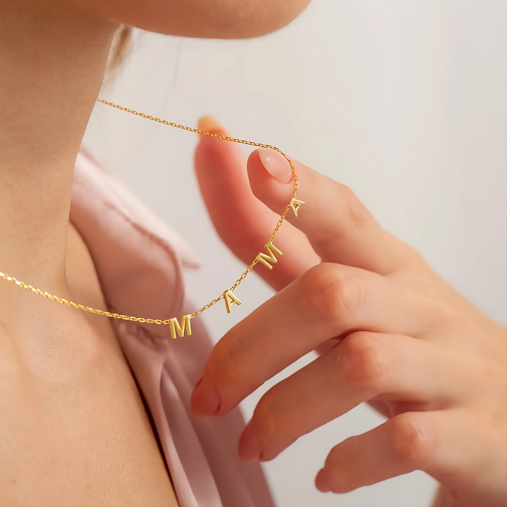 Mama Letter Necklace